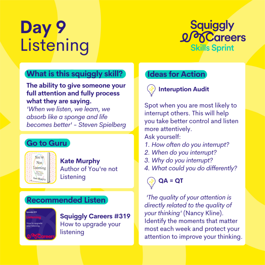 Skills Sprint: Listening | Amazing If